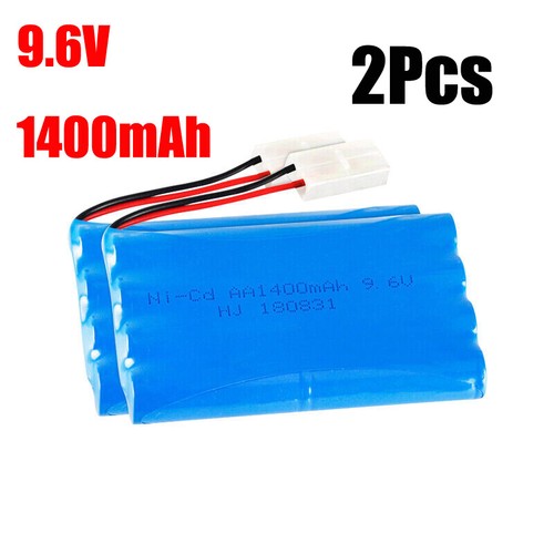 2pcs 1400mah cd - 9.6v,
