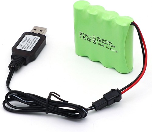 2400mah 8v rechargeable - 2400mah, 4.8v